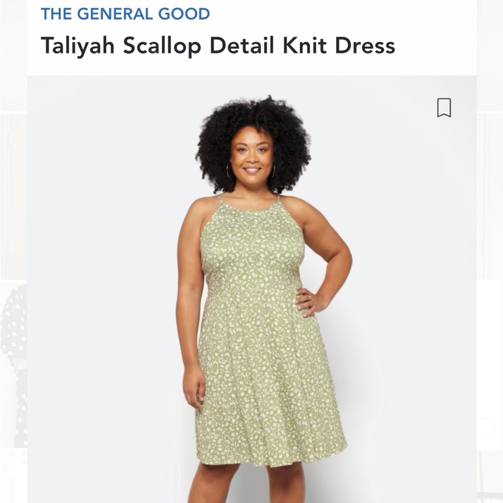 NWT The General Good Knit Dress, 1X